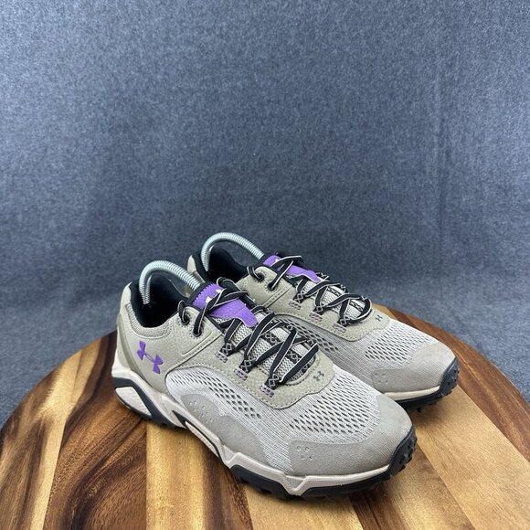 Under Armour Womens Glenrock Low Lace Up Shoes Sz 9 Sneakers - Picture 2 of 12